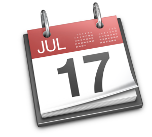 iCal Icon showing July 17
